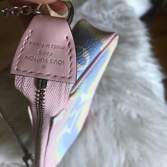 SOLD😌Louis Vuitton Mini pochette pastel chain bag - Picture 5 of 8